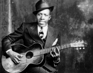 Robert Johnson country blues guitarist