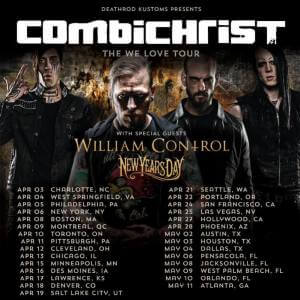 combichrist we love Tour